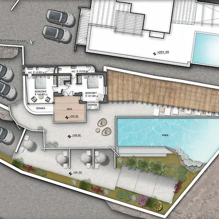 M11 - Mykos - Luxury Oasis In Kastro Villa Mykonos Town
